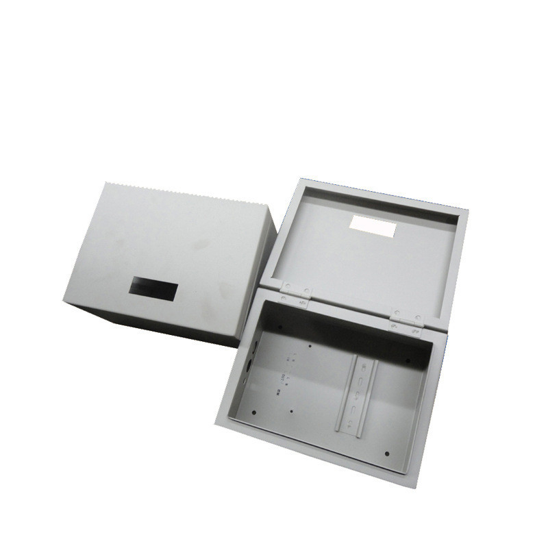 Serviço de alumínio de prata de 5052 caixas do costume 1.5mm da fabricação de chapa metálica da precisão do Oem